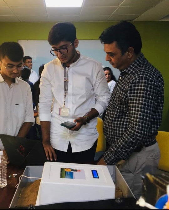 nikhil, Flexing infront of authorities